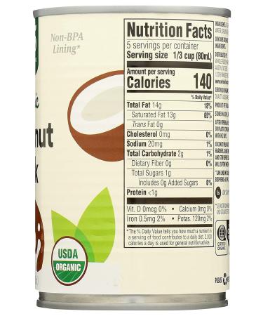 365 by Whole Foods Market Organic Coconut Milk - 13.5 Fl Oz - Buy Online on SooperMarket.com