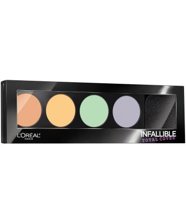 L'OrÃ©al Paris Infallible Total Cover Color Correcting Kit - Assorted - 0.17 Oz.