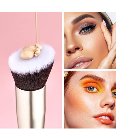 Jessup 20pcs Professional Makeup Brush Set - Natural Bristle for Foundation, Eyeshadow, Blusher - Concealer Brush Included - Blushing Bride T291 - Buy Online on SooperMarket.com