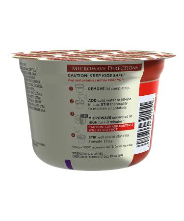 Idahoan Four Cheese Mashed Potatoes - Gluten-Free 100% Real Idaho Potatoes - 1.5 oz Cup (Pack of 10) - Buy Online on SooperMarket.com