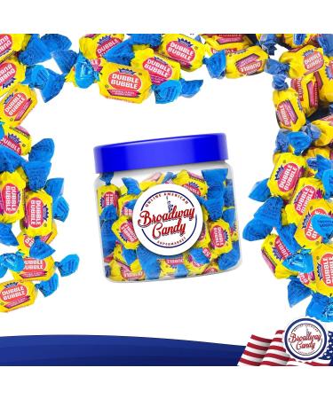 Dubble Bubble Original Flavour Bubble Gum, 350g Jar - Individually Wrapped American Sweets - 50 Pieces - Buy Online on SooperMarket.com