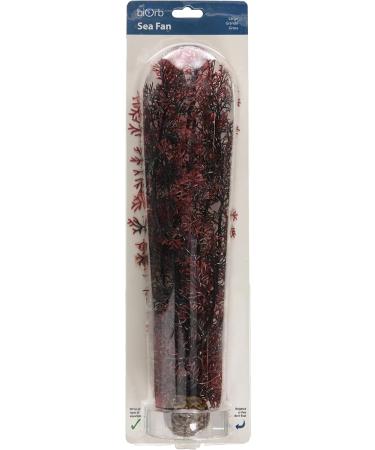 Biorb 46073 Horn Coral L - Dark Red Large Aquarium Decoration | Natural & Artificial Plastic Coral | Easy to Clean for Freshwater & Saltwater Tanks - Buy Online on SooperMarket.com