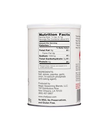 Chef Paul Blackened Redfish Magic Seasoning 24oz - Packaging May Vary - Buy Online on SooperMarket.com