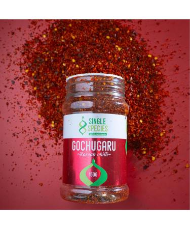 Angus & Oink Gochugaru Chilli Flakes - Authentic Korean Cuisine | Smoky Fruity-Sweet Flavor | 150G Tub with Shaker Cap - Buy Online on SooperMarket.com