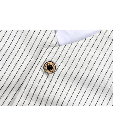 AmzBarley Baby Boys Gentlemans Outfit Suit | Kids Formal Tuxedo Romper Set | Ivory, 1-2 Years - Buy Online on SooperMarket.com