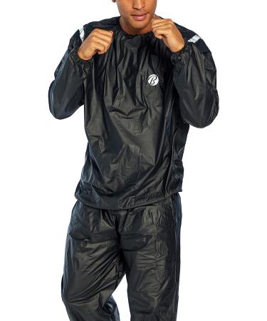 Bally Total Fitness Men's Sauna Suit in Black - Size Large-X-Large - Buy Online on SooperMarket.com