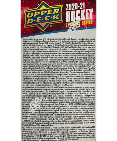 2020/21 Upper Deck Extended Series NHL Hockey Blaster Box - 7 Packs | Young Guns Rookie Cards - Buy Online on SooperMarket.com