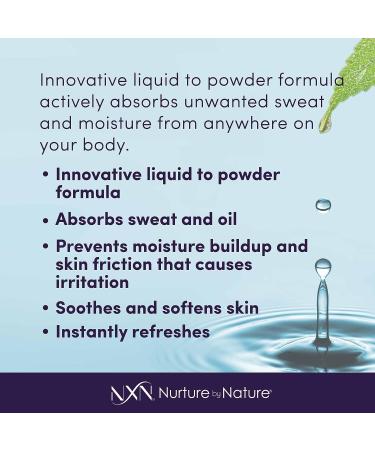 NXN Undercover Agent Liquid Powder Anti-Sweat Deodorant for Women - Natural Formula with Aloe & Vitamin E - 3 oz - Stops Odor & Chafe on Breast, Private Parts, Crotch & Inner Thigh - Buy Online on SooperMarket.com