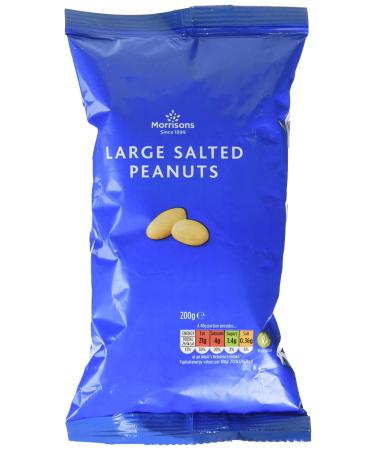 Morrisons Large Salted Peanuts 200 g