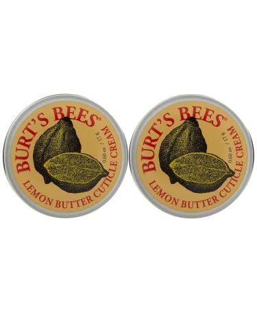 Burt's Bees Lemon Butter Cuticle Creme - 0.6 oz - 2 pk Lemon Butter 0.6 Ounce (Pack of 2)