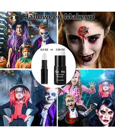 Go Ho Cream Grey Blendable Stick 1.06 OZ - Professional Face Paint for Halloween SFX Makeup - Buy Online on SooperMarket.com