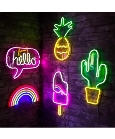 Alien Pink Neon Light | LED Astronaut Wall Art & Party Decoration | Gaming Setup & Christmas Night Light - Buy Online on SooperMarket.com