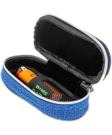 Dime Bags 5 Inch Pod Padded Travel Case | Protective Hemp Pouch with Key Chain Clip | Midnight - Buy Online on SooperMarket.com