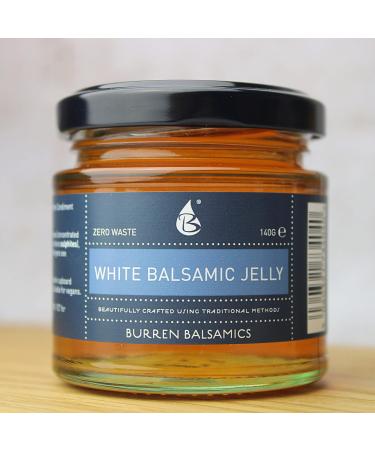 Burren Balsamics White Balsamic Jelly 140g - Gourmet Italian Condiment - Buy Online on SooperMarket.com