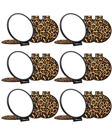 Yookeer 16 Pieces Small Stand Compact Mirror Bulk Makeup Mirror Compact Handheld Portable Round Purse Mirror Mini Travel Pocket Mirror