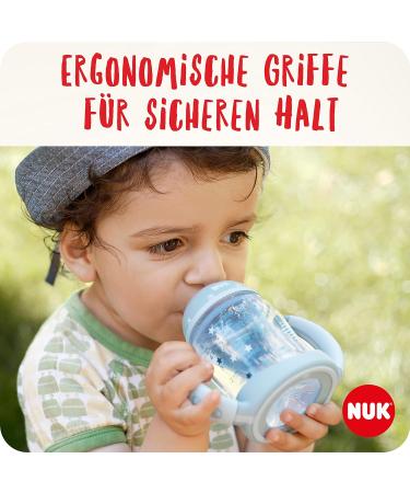 Nuk First Choice+ Disney Winnie the Pooh Drinking Bottle 150ml | 6-18 Months | Temperature Control & Anti-Colic | BPA-Free | Ergonomic Design - Buy Online on SooperMarket.com