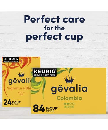 Gevalia Colombia K-Cup Coffee Pods - 84ct Box for Keto & Low Carb Lifestyle - Buy Online on SooperMarket.com