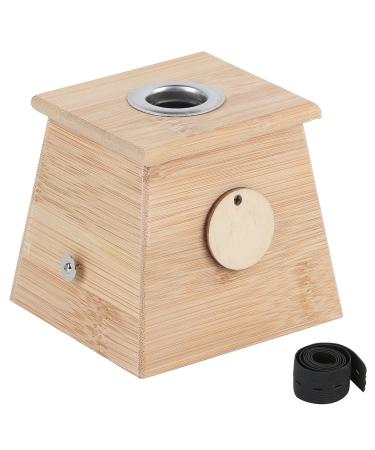 Moxa Box Two Hole Moxibustion Box 10 X 10 X 9 Single Hole Bamboo Moxibustion Box Moxa Roller Moxibut Tool