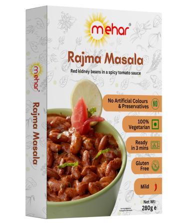 Mehar Ready to eat Rajma Chawal 280g(pack of 3)