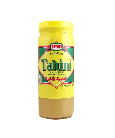 Ziyad Tahini 16 oz - Authentic Imported Sesame Paste - Buy Online on SooperMarket.com