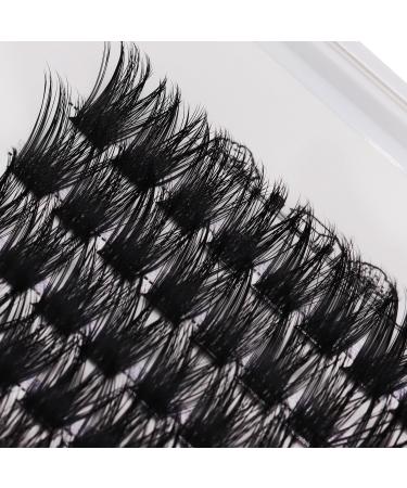 Bodermincer 72 Bundles D Curl 3D Effect Mink Eyelash Extensions - Natural Faux Lashes for Home Use (12mm) - International Shipping - Buy Online on SooperMarket.com