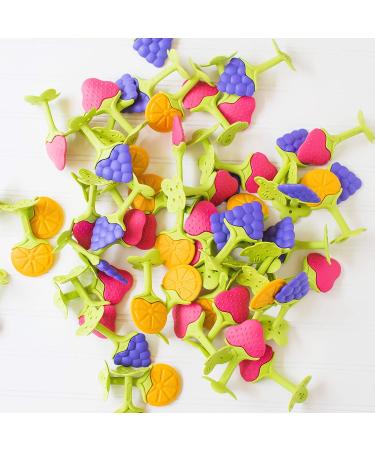 Innobaby Award-Winning Teethin Smart EZ Grip Fruit Teether - BPA Free Teether for Babies & Toddlers - Grape/Citrus/Berry - Buy Online on SooperMarket.com