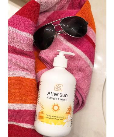 BoaVida After Sun Lotion 16oz - Moisturizing Cream to Soothe Dry, Sunburned Skin | Tan Enhancer, Itch Relief, Redness Reduction | Central Solutions Inc - Buy Online on SooperMarket.com