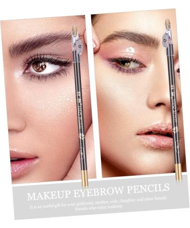 FOYTOKI 8pcs Beauty Eyebrow Pen Eyebrow Pencil Wooden Makeup Accessories 1 count (Pack of 1) Coffee - Buy Online on SooperMarket.com