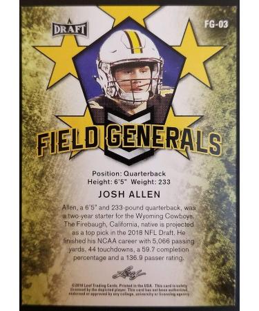 2018 Leaf NFL Draft Football Series Complete Mint 99 Card Master Set with Top Prospects Baker Mayfield, Josh Allen, Nick Chubb & More Inserts - Buy Online on SooperMarket.com