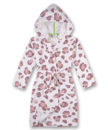 Sanetta Girls Morningcoat Pink Baby and Toddler Bathrobe 176 rosewood
