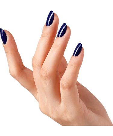 BLUESKY Gel Nail Polish AW2021 Dark Navy Blue 10ml - UV/LED Lamp Cure | Harbin Beauty Collection - Buy Online on SooperMarket.com