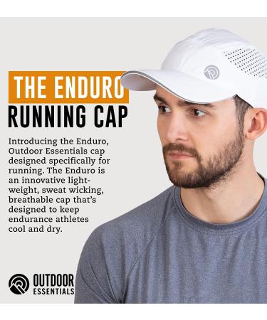 OutdoorEssentials Running Cap - UPF 50 Exercise Hat in White - Buy Online on SooperMarket.com