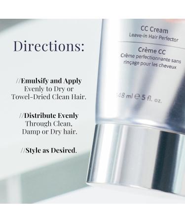 MONAT CC Cream for Hair | Lightweight Leave-In Treatment | Vitamin Infused Daily Moisturizer for All Hair Types | Hydrating Hair Care - Buy Online on SooperMarket.com