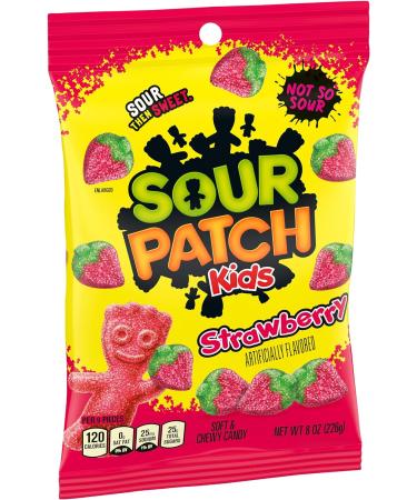 Sour Patch Kids Strawberry 226g - Buy Online on SooperMarket.com