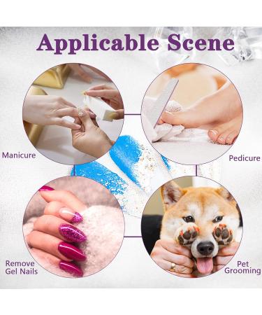 Nail File and Buffer Set 15 Pack Icluding 10 PCS Professional 100/180 Grit Double Sided Nail Files for Acrylic and Gel Nails and 5 PCS Nail Buffer Block for Natural Nails 8 PCS - Buy Online on SooperMarket.com