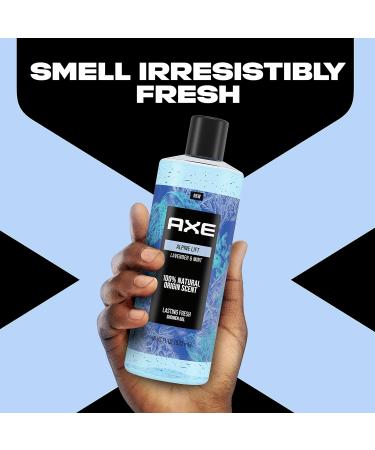 AXE Men's Alpine Lift Body Wash 18 oz - 4 Pack | Plant Based Ingredients, 100% Natural Scent - Buy Online on SooperMarket.com