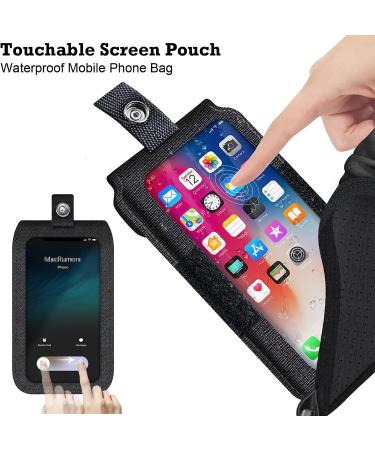 Reflective LED Running Vest with Phone Holder for Men and Women - Safety Vest for Running and Cycling with Earphone Hole - Buy Online on SooperMarket.com
