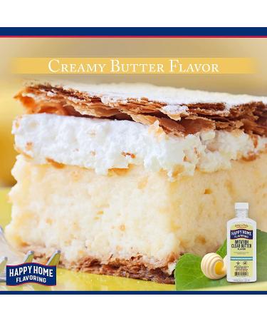 Certified Kosher Non-Alcoholic Imitation Clear Butter Flavoring - 7 oz | Happy Home - Buy Online on SooperMarket.com