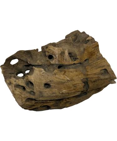 Awesome Aquatic Natural Medium Holey Driftwood 7 - 12 Nano Fish Aquarium Shrimp Tank Terrarium Reptile Branch & Log Habitat Wood Decoration Arts & Crafts Decor (Med Holey 7-12 inch) - Buy Online on SooperMarket.com