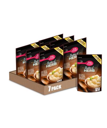 Betty Crocker Homestyle Butter and Herb Potatoes, 4.7 oz (Pack of 7) Butter & Herb