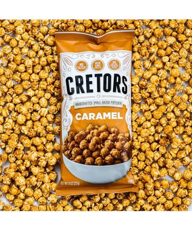 Cretors Caramel Corn - 8 Ounce Gourmet Popcorn | Sweet & Crunchy Snack - Buy Online on SooperMarket.com