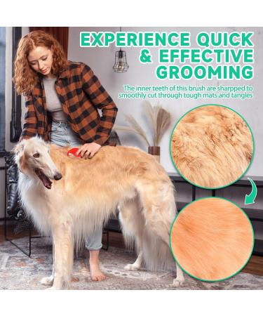 5Pcs Knotting Comb for Cats Pet Knotting Comb Knotting Comb for Dog Pet Hair Removal Tool Cat Dog Grooming Comb Knot Remover Cat Knotting Comb - Buy Online on SooperMarket.com