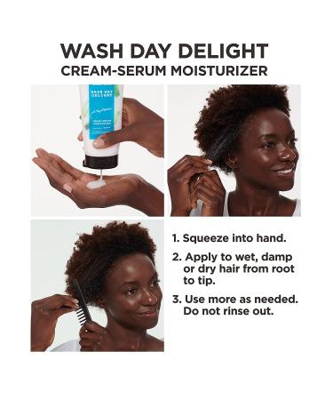 Carol's Daughter Wash Day Delight Cream Serum - Curly Hair Moisturizer, Anti-Frizz, Aloe & Glycerin, 6.8 fl oz - Buy Online on SooperMarket.com