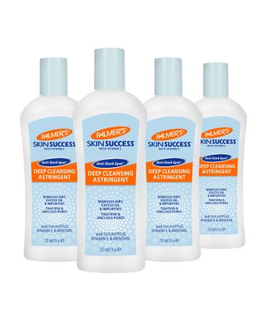 Palmer's Skin Success Deep Cleansing Facial Astringent With Vitamin E 8.5 Ounce (Pack of 4)