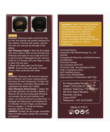 Hair Growth Shampoo | Thickening & Anti Hair Loss Treatment for Men & Women - 220mL - Buy Online on SooperMarket.com