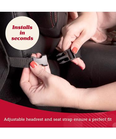 Premium Lusso Gear Heavy Duty Kick Mats (2 Pack) - Waterproof Back Seat Protector for Kids - 3 Reinforced Storage Pockets - Black - Buy Online on SooperMarket.com