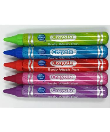 Buy Crayola Crayon Kids Body Wash Pen Tubes - Fun Colored & Scented Set of 5 | International Shipping - Buy Online on SooperMarket.com