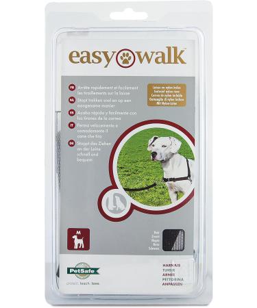 PetSafe Easy Walk Harness - Anti-Pull Dog Harness for Small Dogs Reduces Choking & Coughing Includes 1.8M Leash - Black - Buy Online on SooperMarket.com