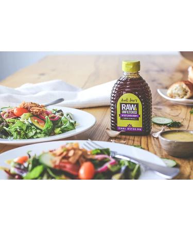Aunt Sue's Raw & Unfiltered Wildflower Honey 32oz (2 LB) - Pure Strained Honey - Buy Online on SooperMarket.com