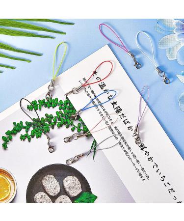 Flutesan Lobster Clasp Cords - 100 Pieces, 9 Colors - Mini Lariat Cord Straps for DIY Jewelry - Cellphone/USB/Keychain Lanyards - Buy Online on SooperMarket.com